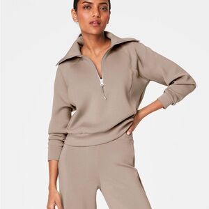 SPANX air essentials half zip